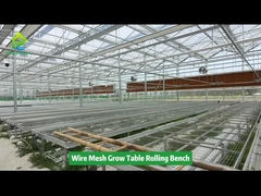 Регулируемые передвижные стеллажи из проволочной сетки 4x8 для приливов и отливов