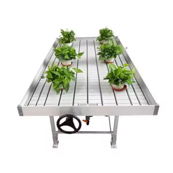 Тепличный Ebb Flow Seeding Rolling Bench Grow Tables для выращивания различных типов растений