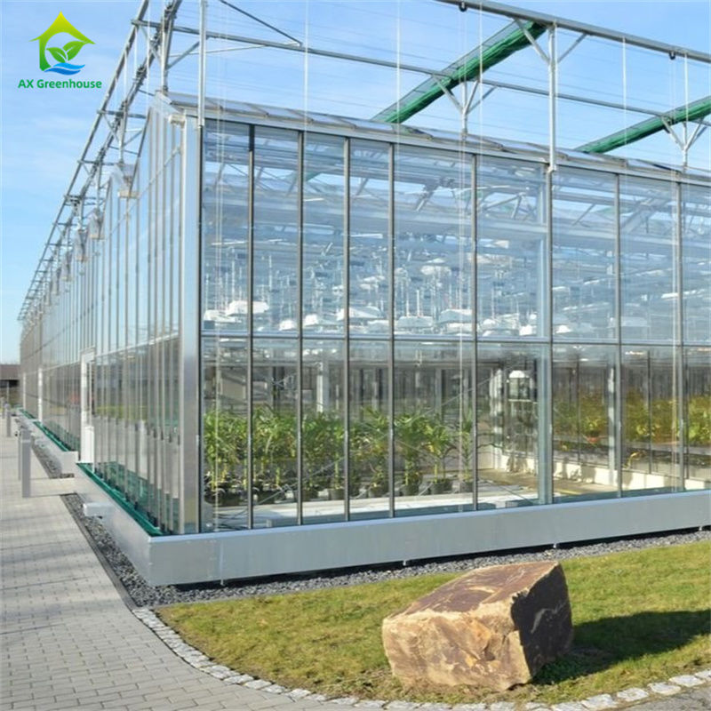 Оборудование для выращивания клубники и овощей в прочной теплице из стекла и поликарбоната - Комплект теплицы «Все в одном»