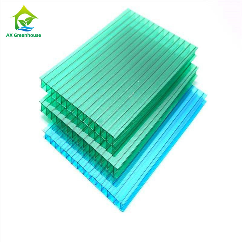 материалы крышки парника Steeple 4-12mm толстые гофрировали пластиковые панели парника