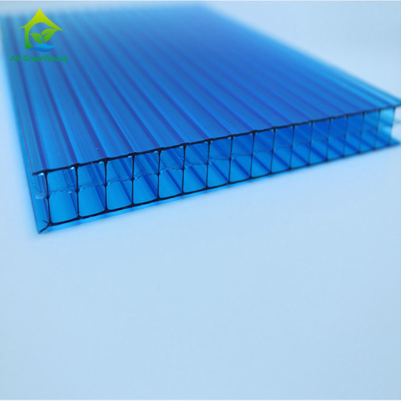 материалы крышки парника Steeple 4-12mm толстые гофрировали пластиковые панели парника